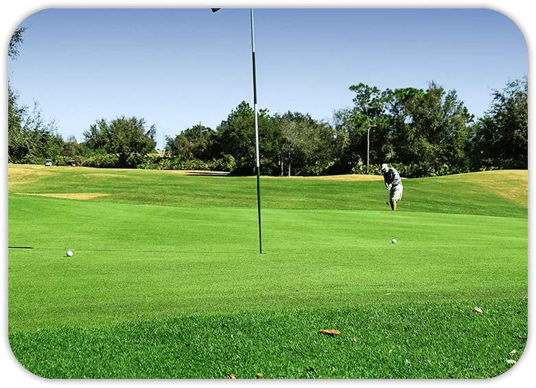 Golf course in an active adult community